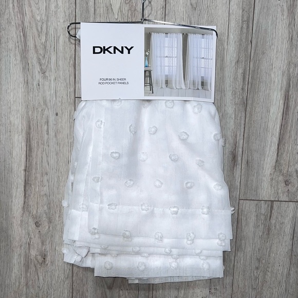 dkny pom pom curtains